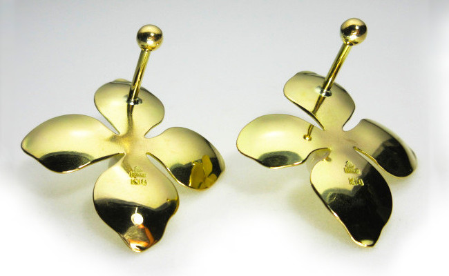 K18YG�E�W���p�[���̃t�����[�s�A�X